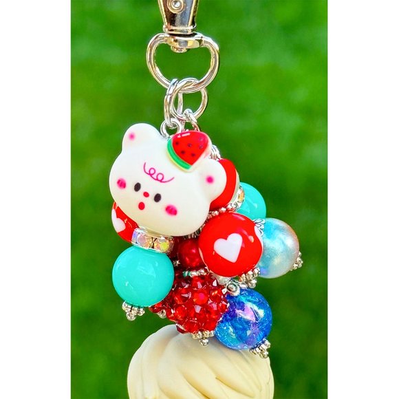 BTS Mookie Jimmin Kawaii Chibi Keychain Purse Bag Charm - Picture 5 of 5
